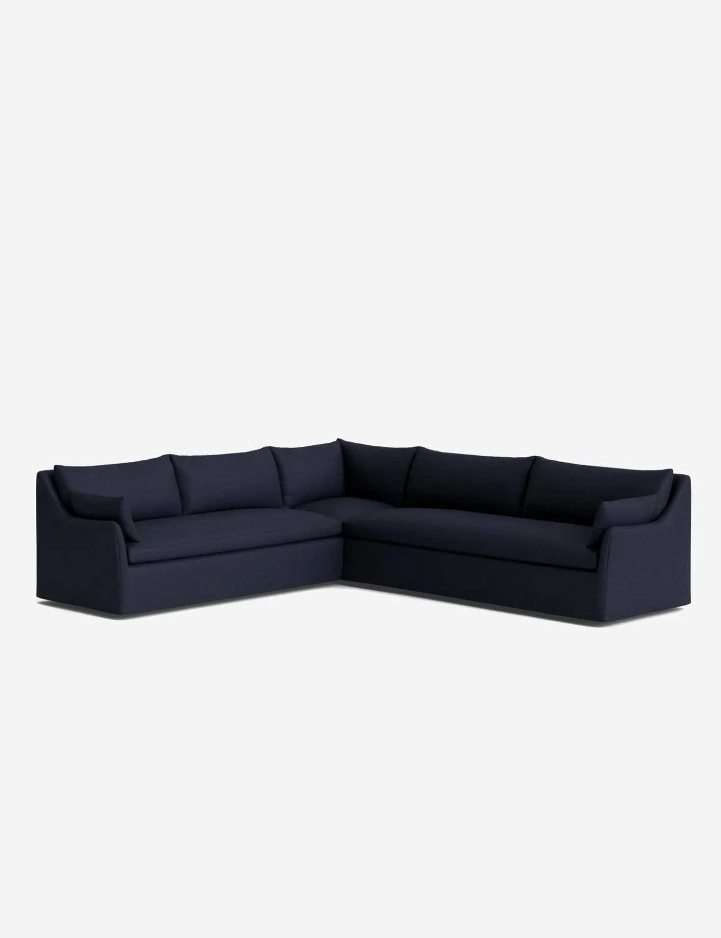 Portola Slipcover Corner Sectional Sofa