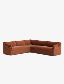 Portola Slipcover Corner Sectional Sofa