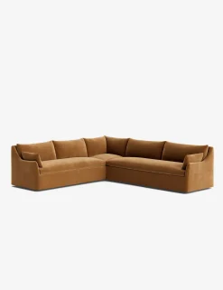 Portola Slipcover Corner Sectional Sofa