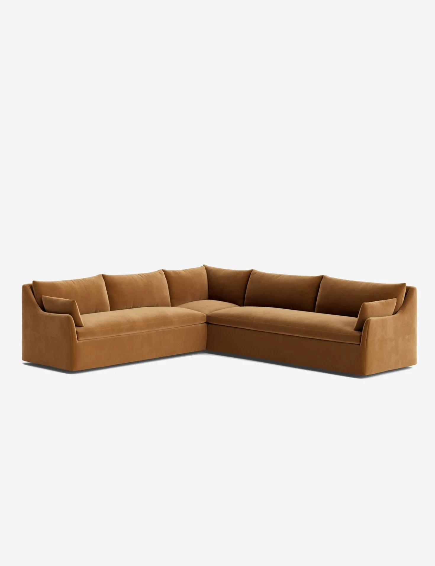 Portola Slipcover Corner Sectional Sofa