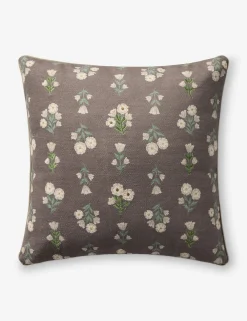 Posie Embroidered Pillow by Chris Loves Julia x Loloi
