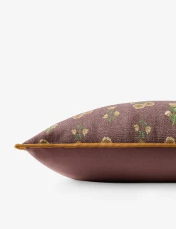 Posie Embroidered Pillow by Chris Loves Julia x Loloi