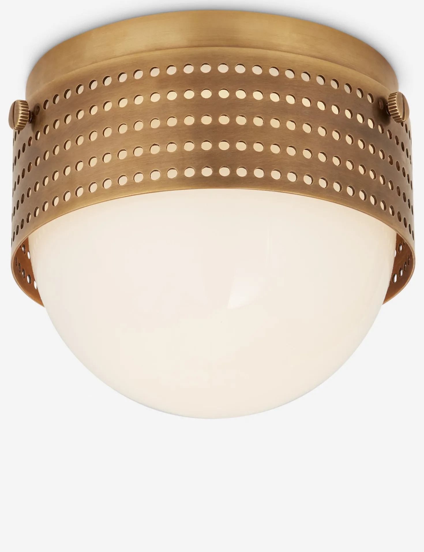 Precision Solitaire Round Mini Flush Mount Light by Kelly Wearstler