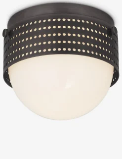 Precision Solitaire Round Mini Flush Mount Light by Kelly Wearstler