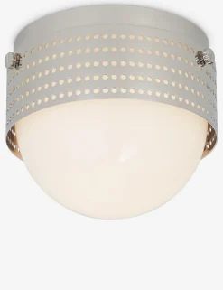 Precision Solitaire Round Mini Flush Mount Light by Kelly Wearstler