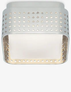 Precision Solitaire Square Mini Flush Mount Light by Kelly Wearstler