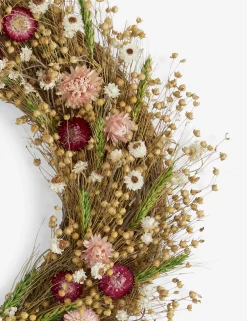 Preserved Maytide Florals Wreath