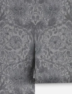 Pure Honeysuckle & Tulip Wallpaper by Morris & Co.