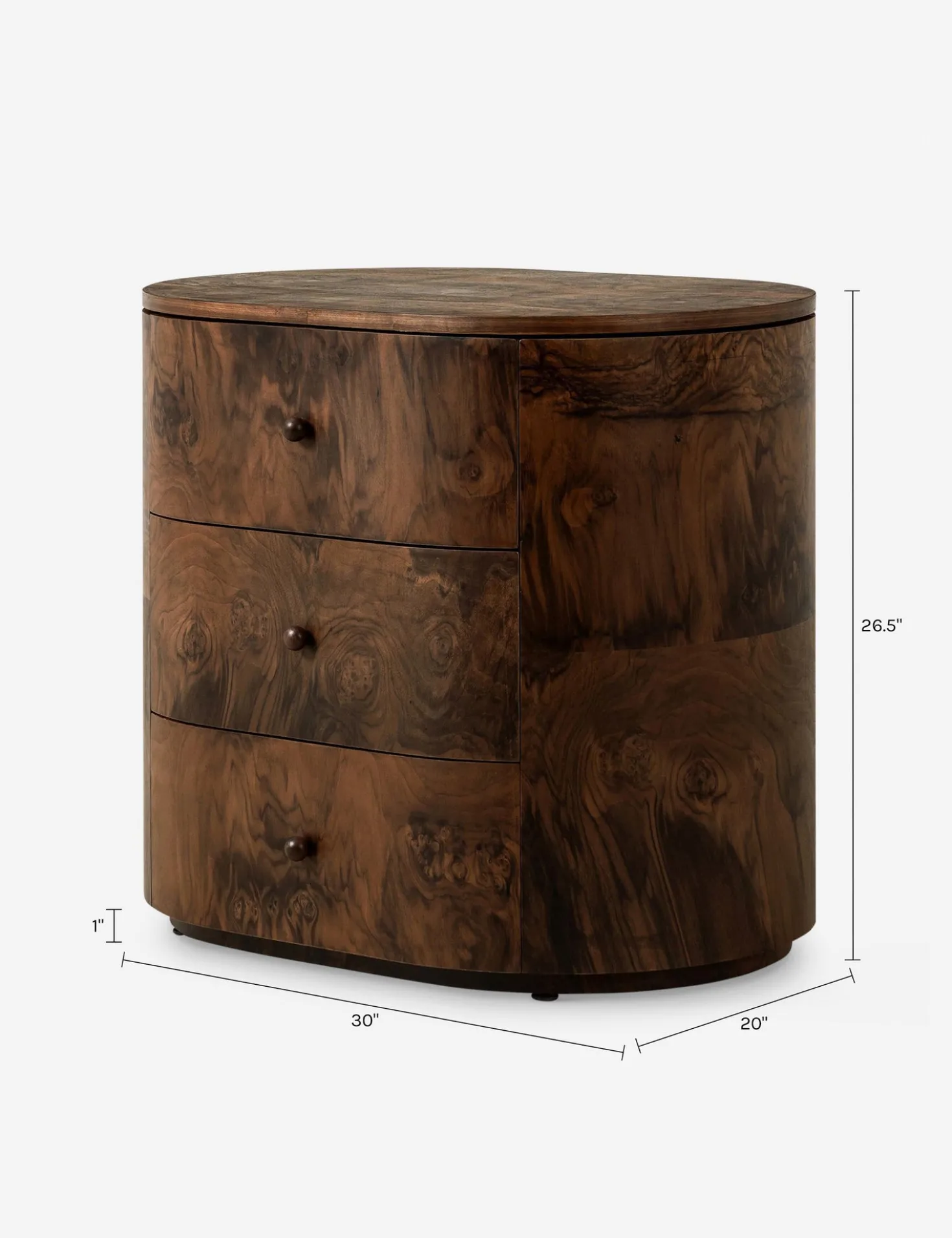 Raisa Nightstand by Amber Lewis x Four Hands