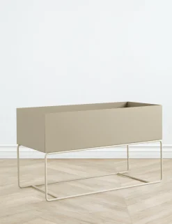 Ravine Planter Pot, Taupe by Ferm Living