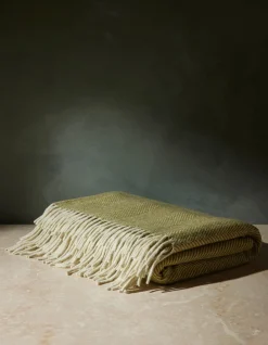 Recycled Wool Throw by TBCo