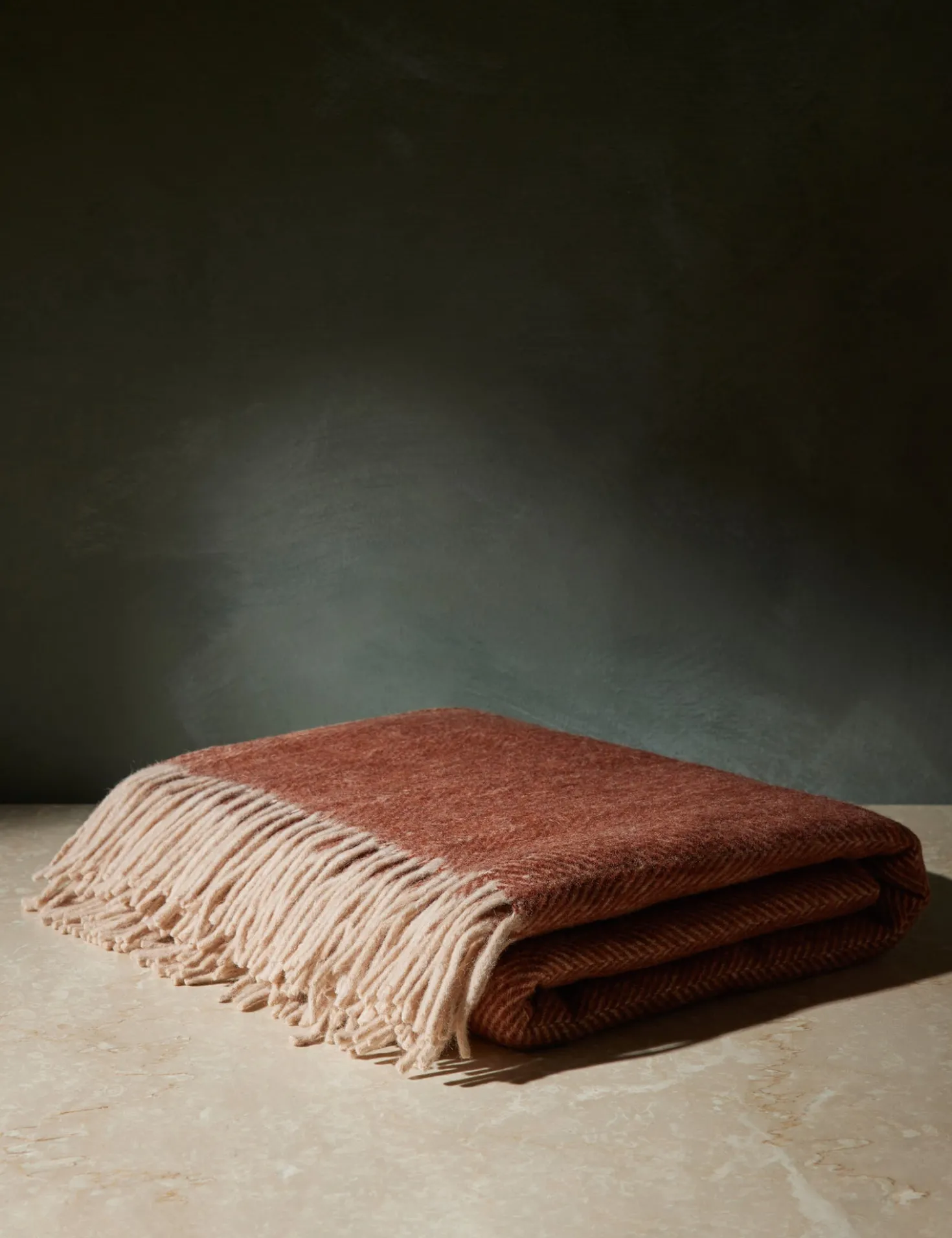 Recycled Wool Throw by TBCo