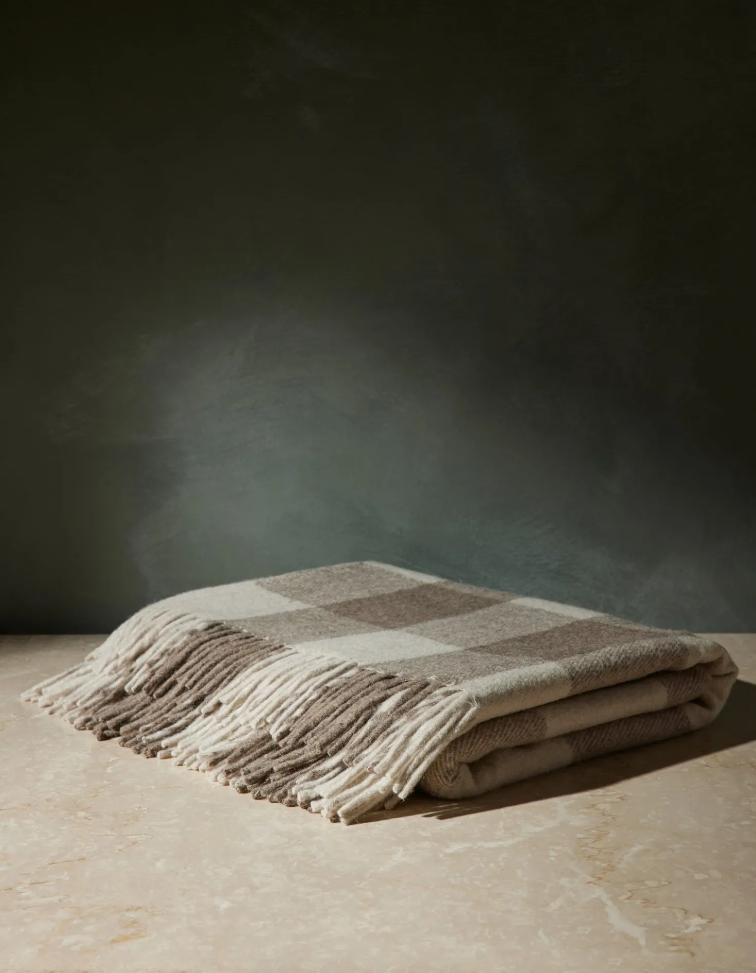 Recycled Wool Throw by TBCo