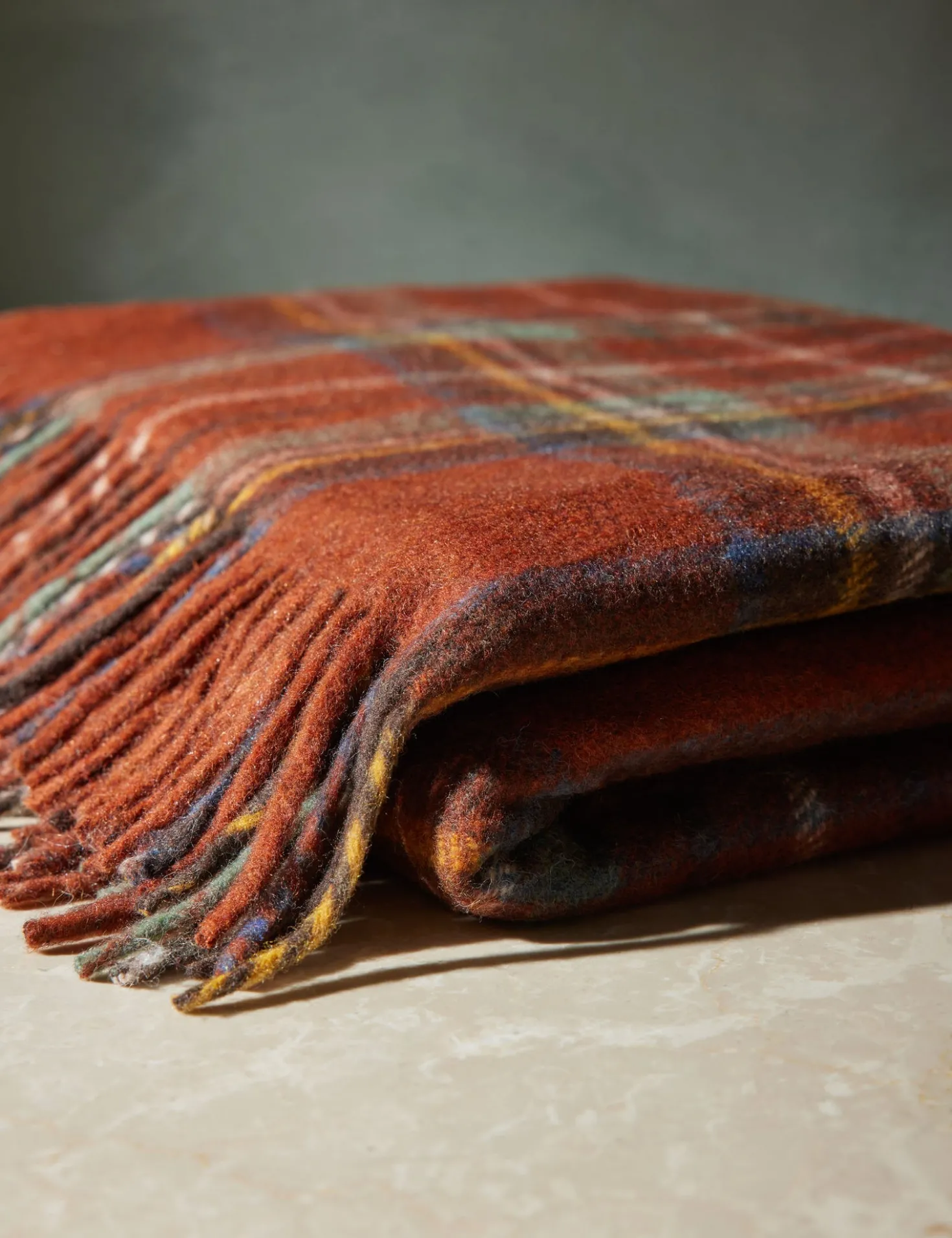 Recycled Wool Throw by TBCo