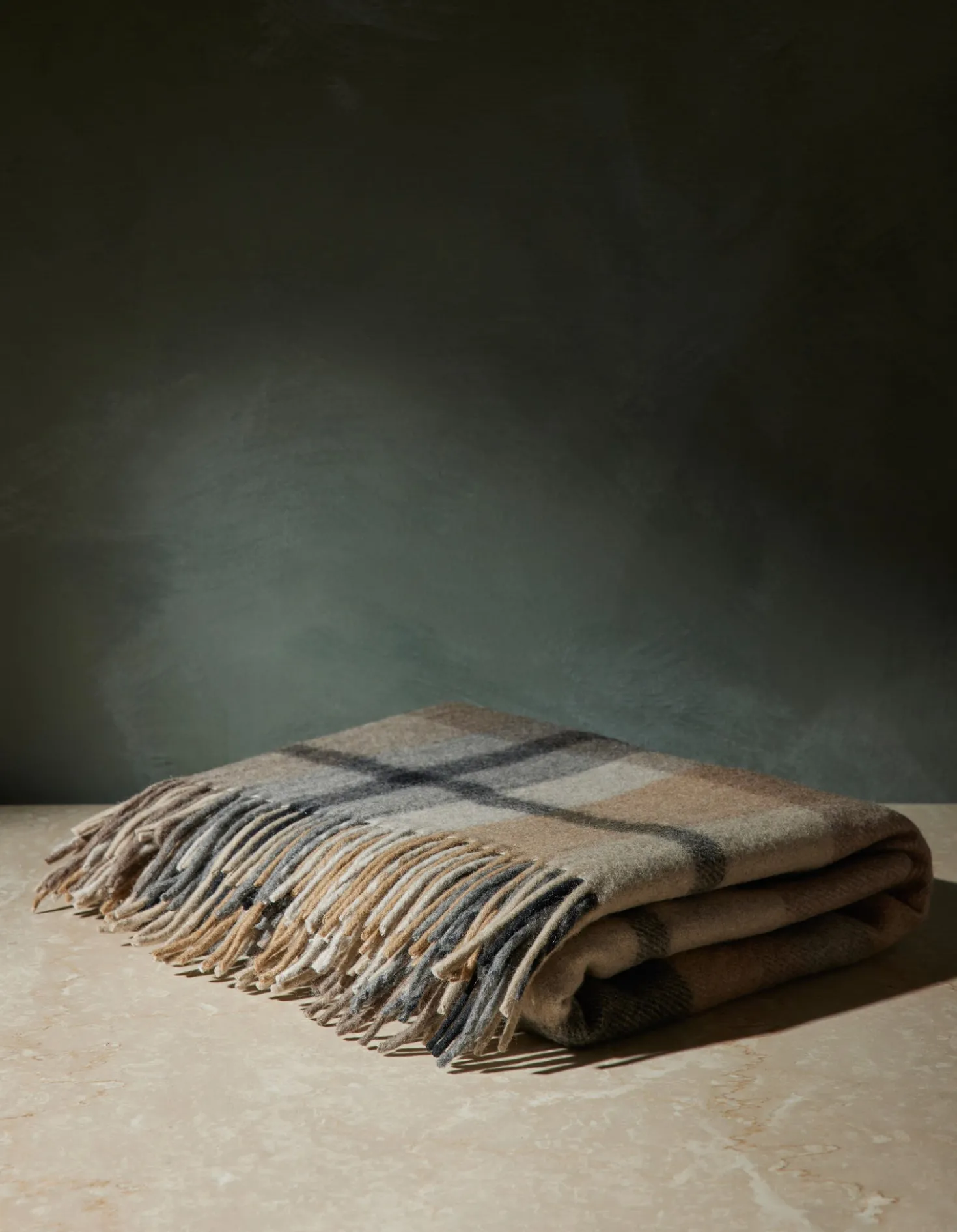 Recycled Wool Throw by TBCo
