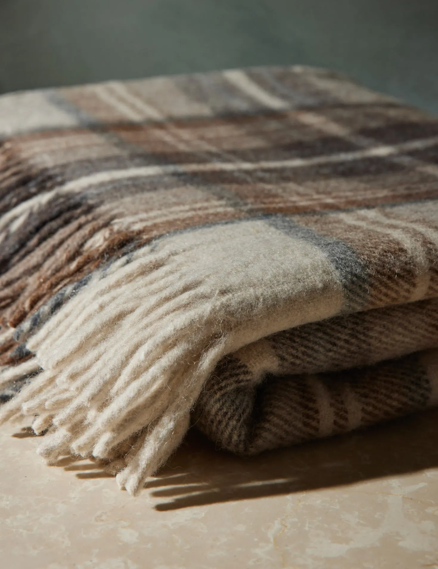 Recycled Wool Throw by TBCo