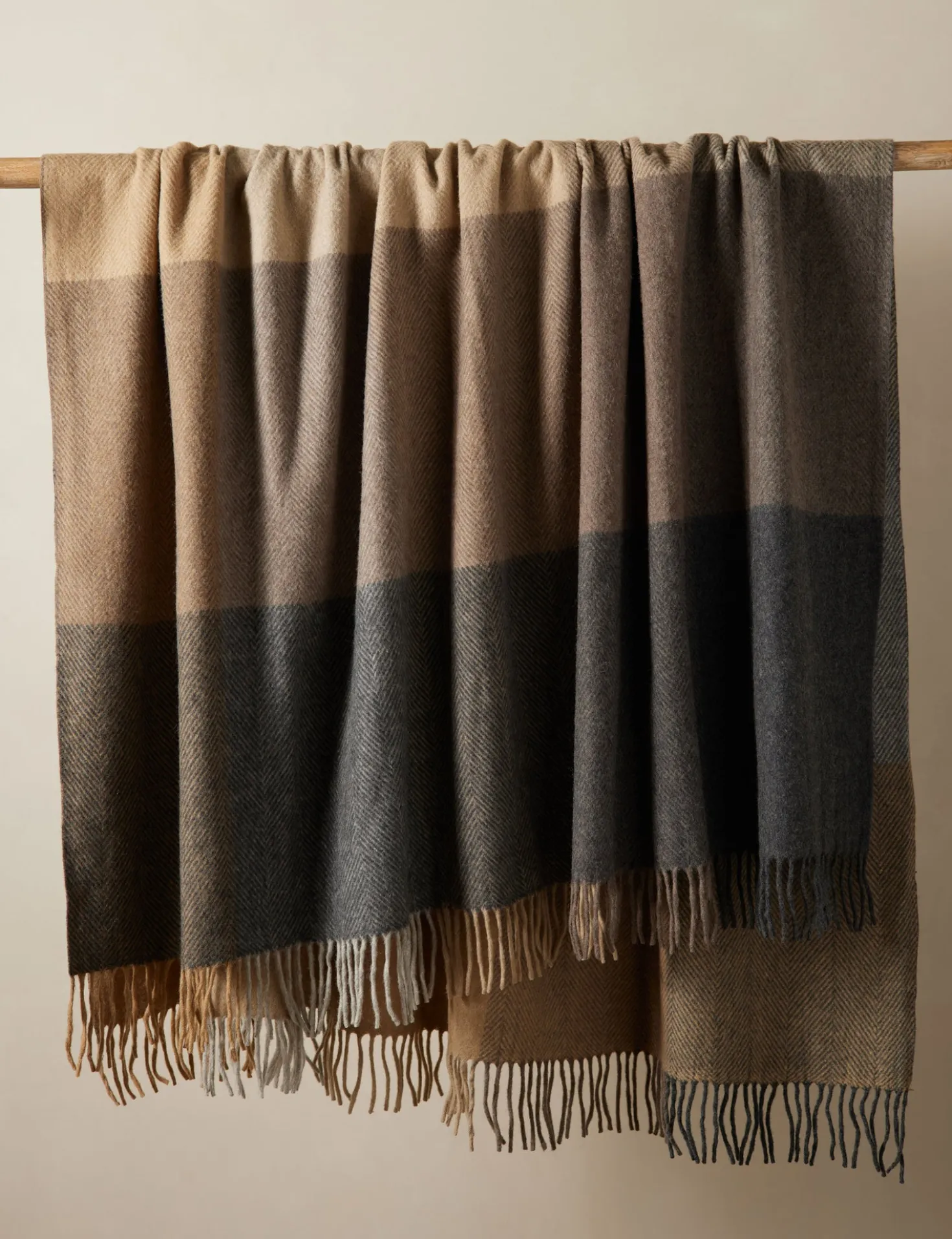 Recycled Wool Throw by TBCo