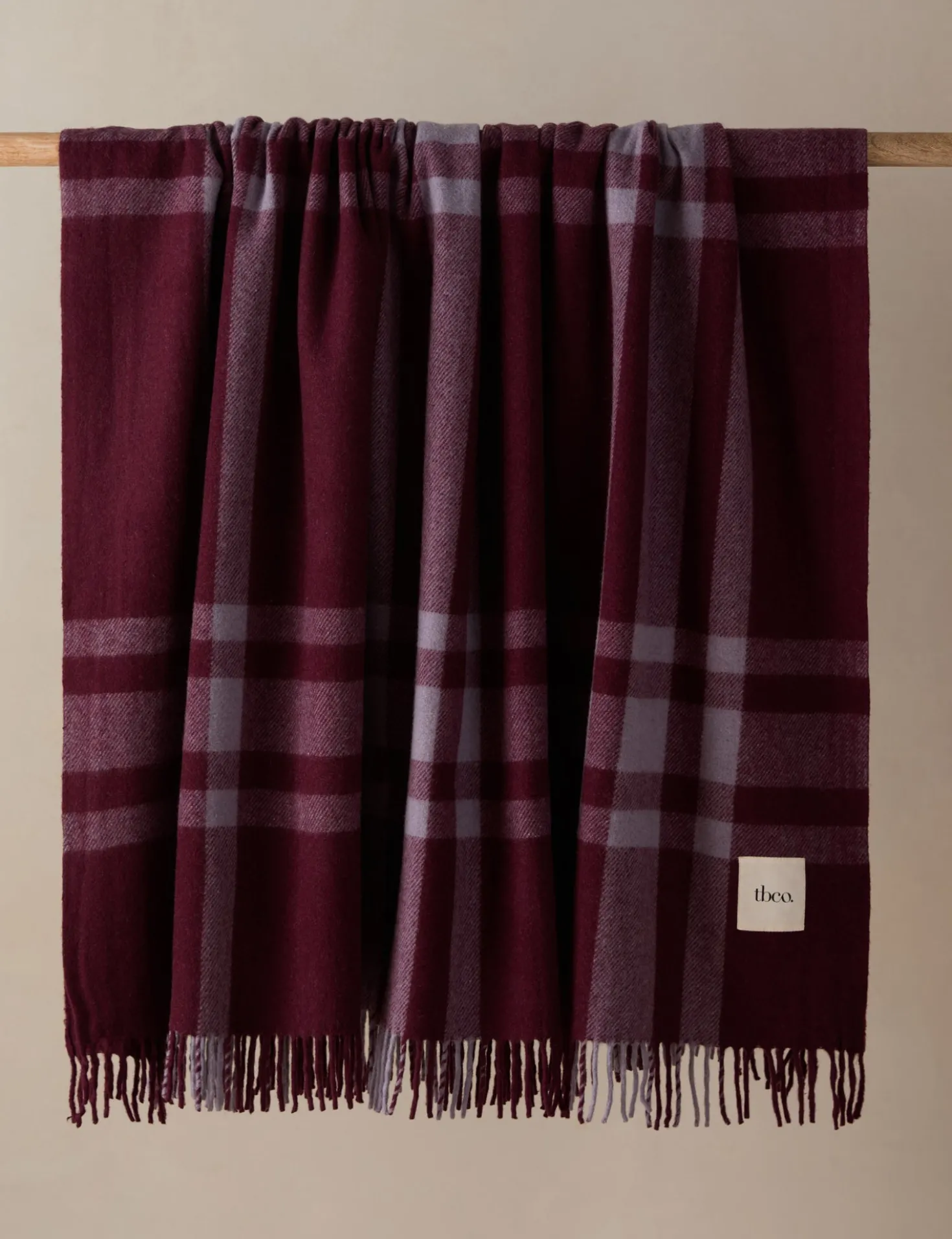 Recycled Wool Throw by TBCo