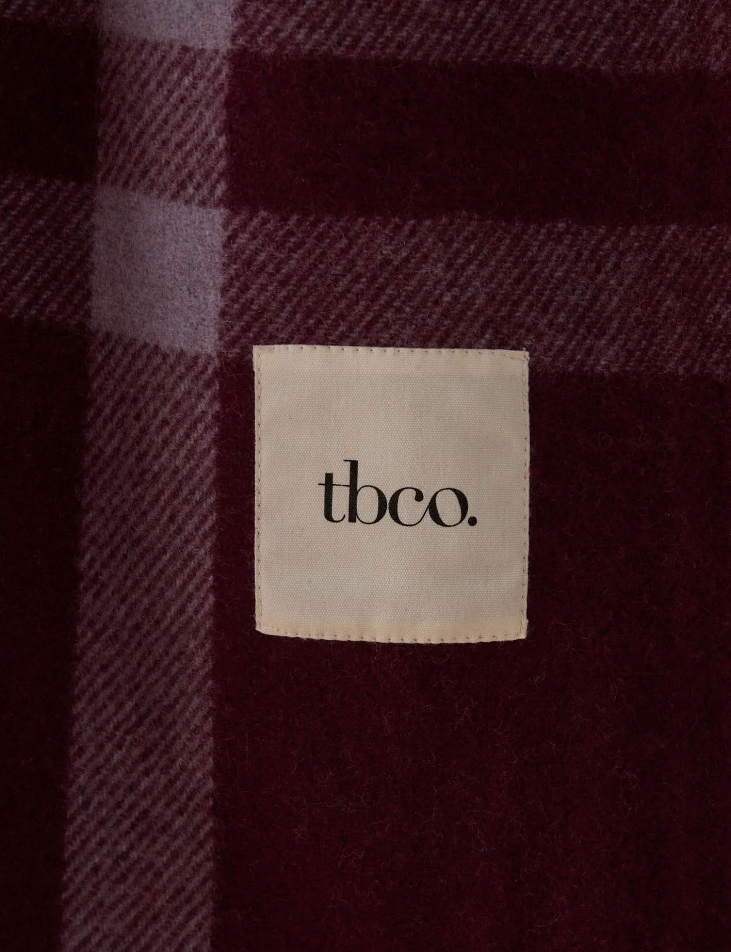 Recycled Wool Throw by TBCo