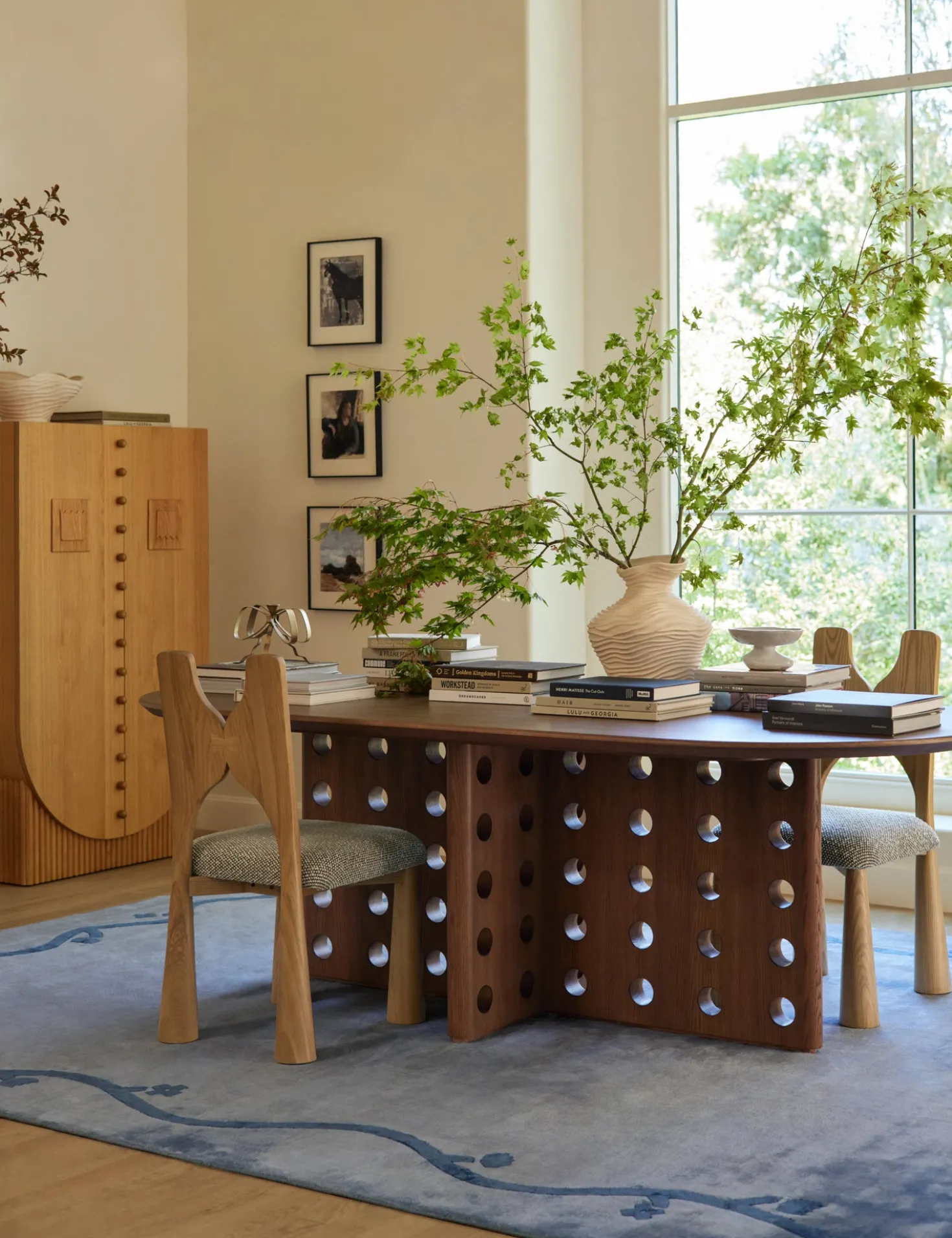 Reika Oval Dining Table by Sarah Sherman Samuel