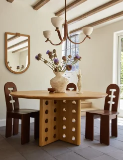 Reika Round Dining Table by Sarah Sherman Samuel