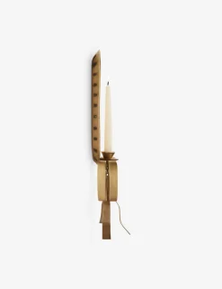Ribbon Candle Sconce by Sarah Sherman Samuel
