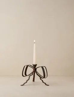 Ribbon Candlestick by Sarah Sherman Samuel