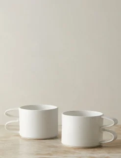 Ribbon Mug (Set of 2) by Sarah Sherman Samuel