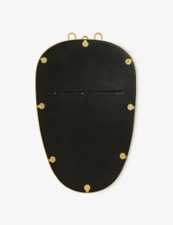 Ribbon Shield Mirror by Sarah Sherman Samuel