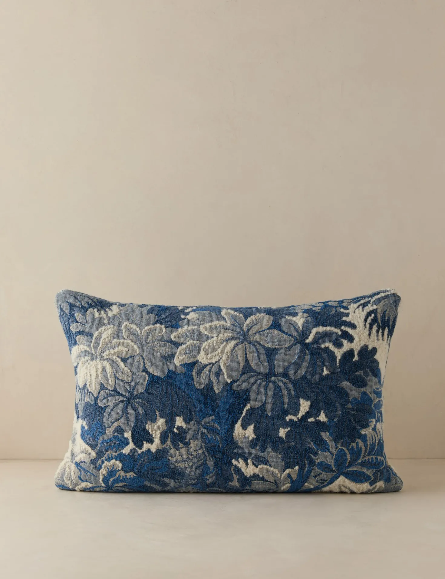 Ridge Edge Pillow by Scalamandre