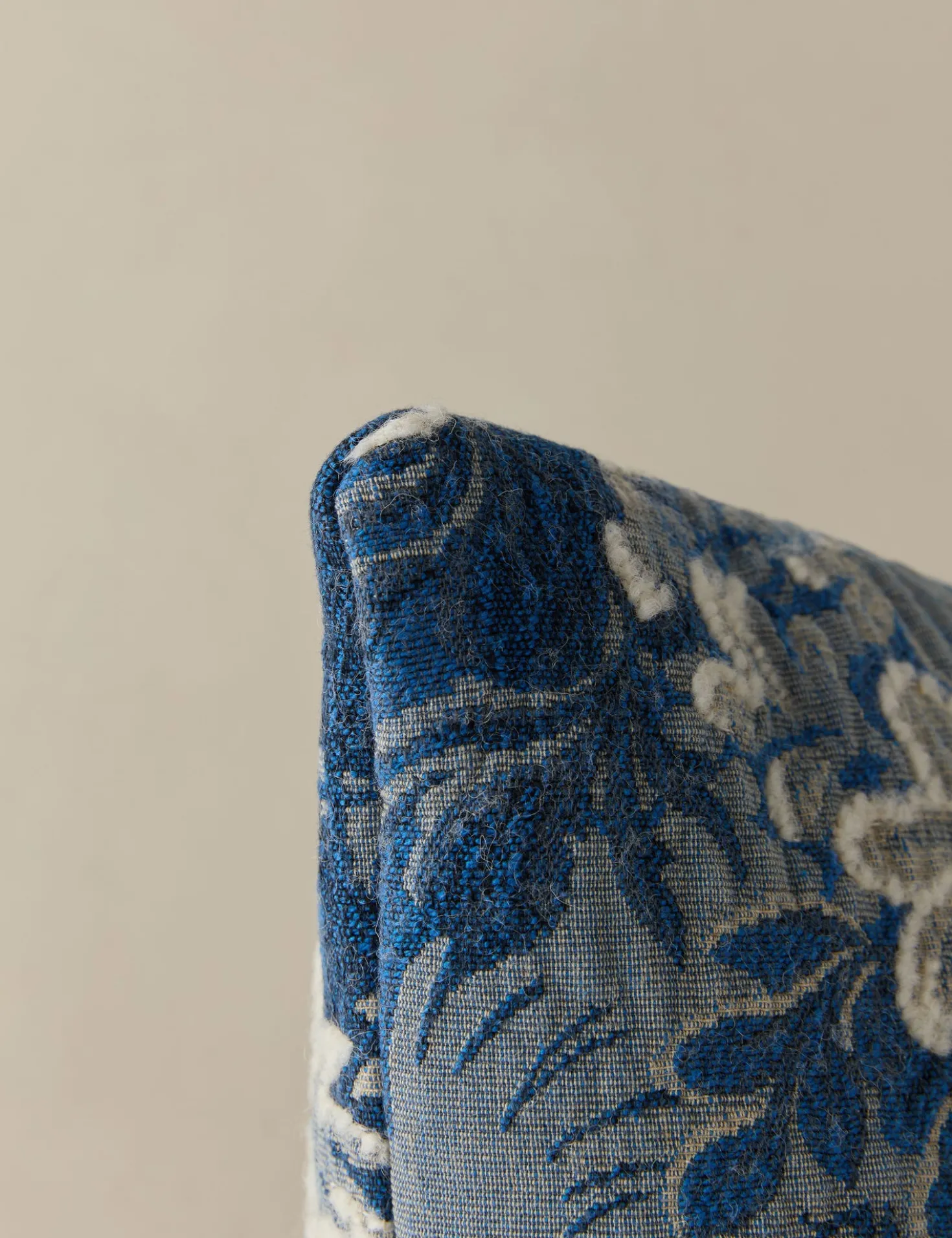 Ridge Edge Pillow by Scalamandre