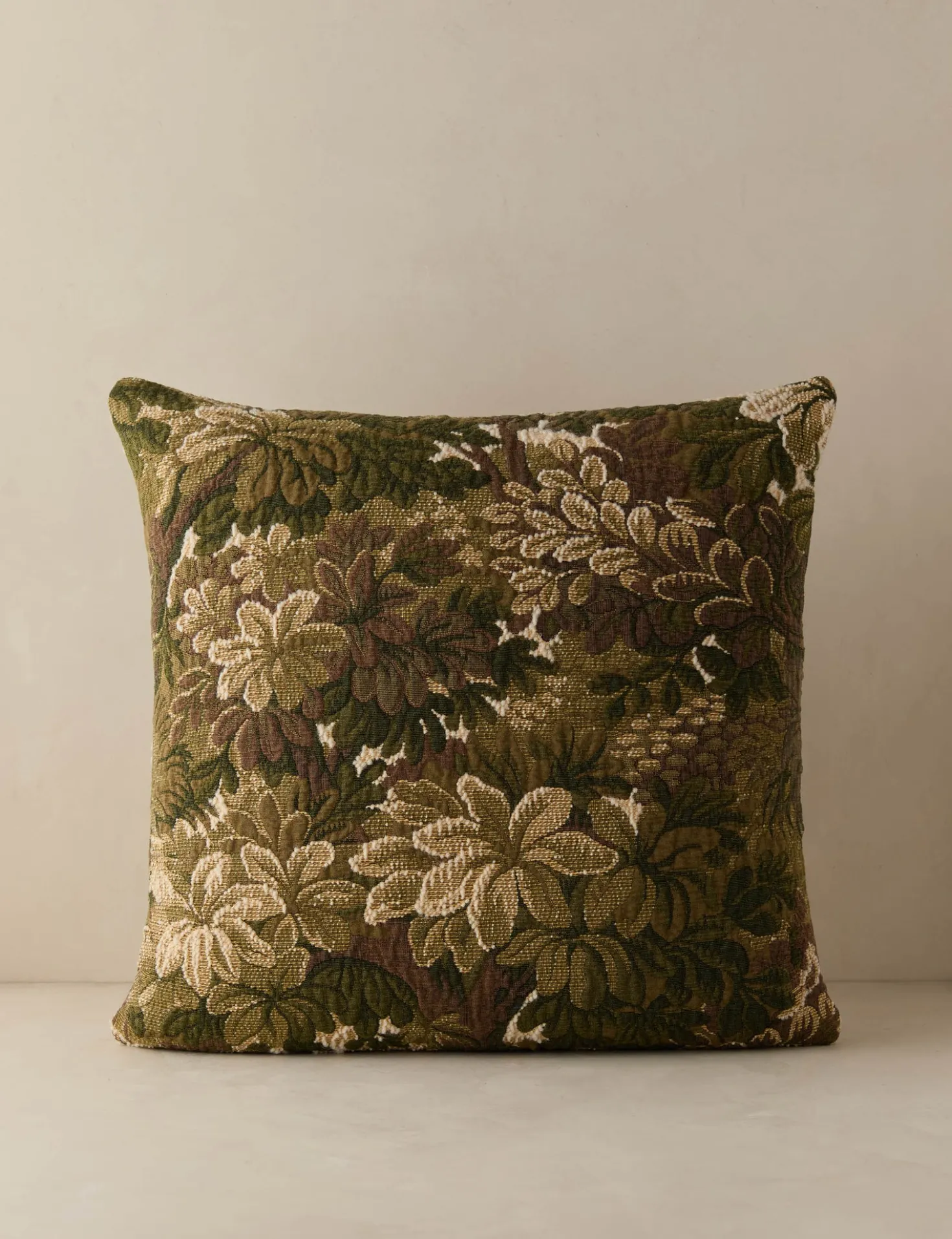 Ridge Edge Pillow by Scalamandre