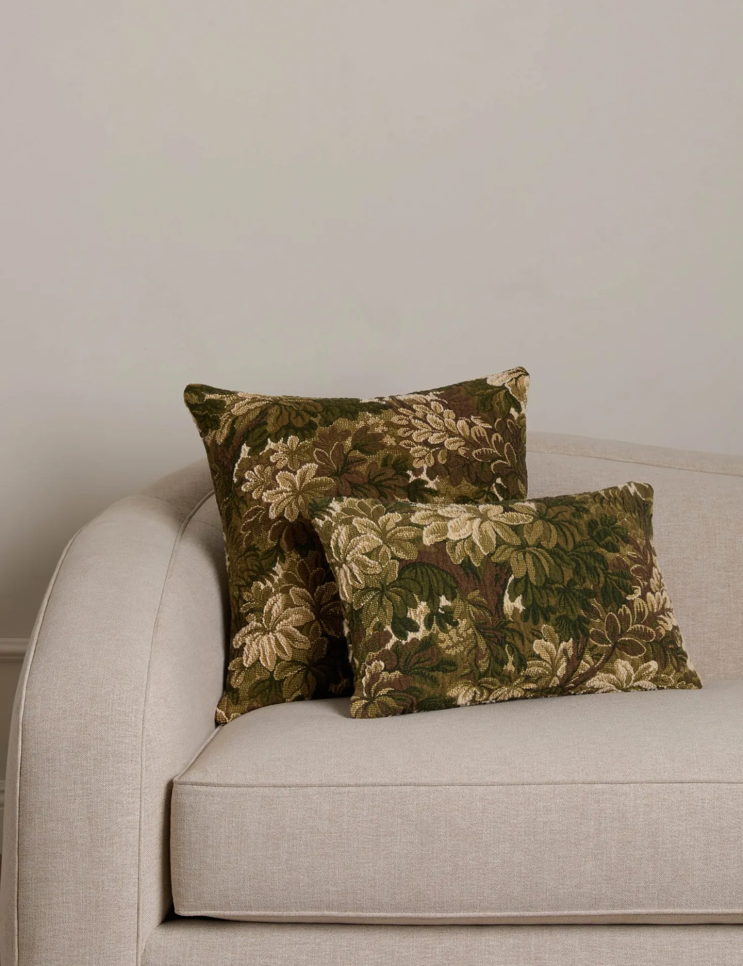 Ridge Edge Pillow by Scalamandre