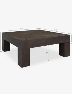 Riggs Square Coffee Table
