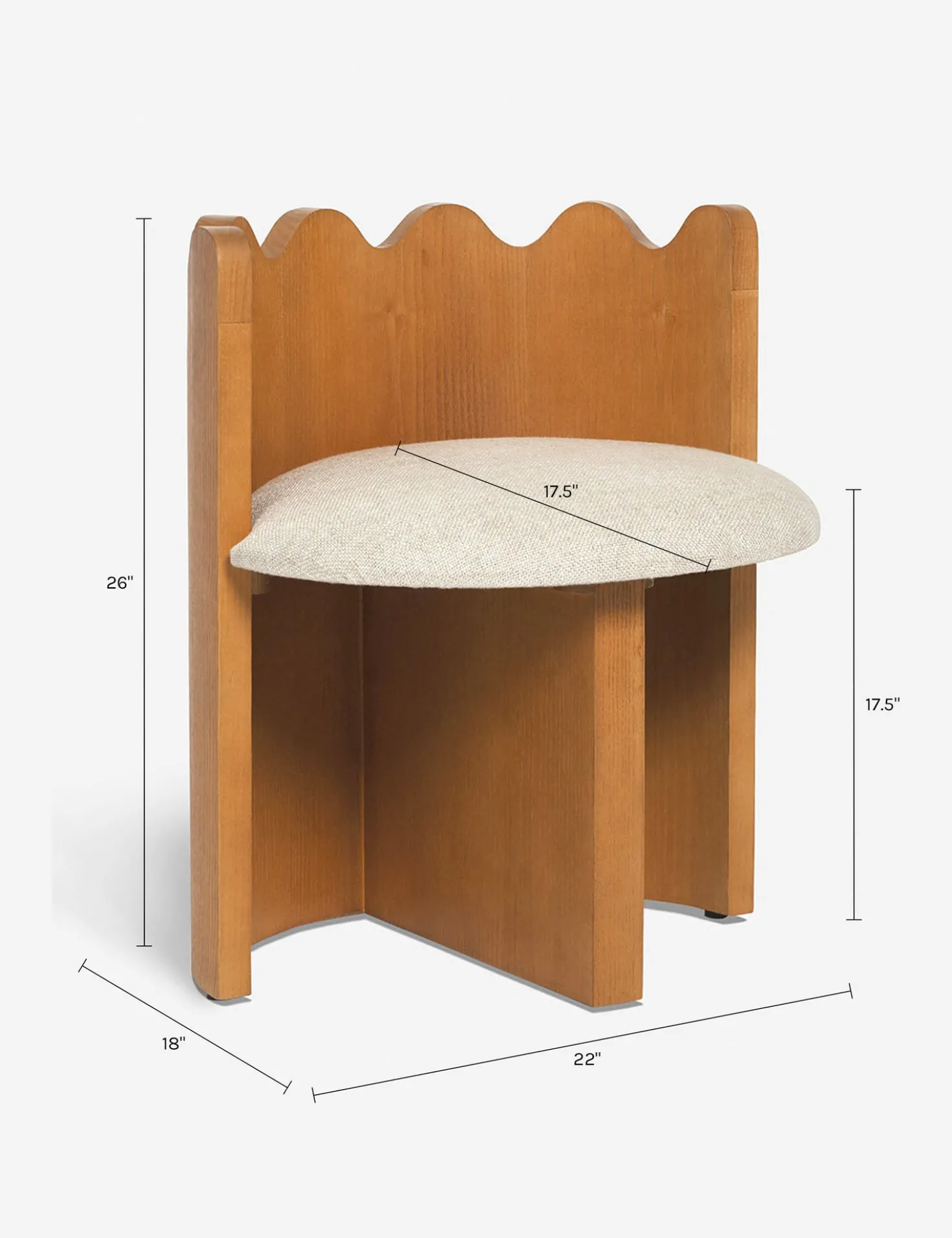Ripple Accent Chair by Sarah Sherman Samuel