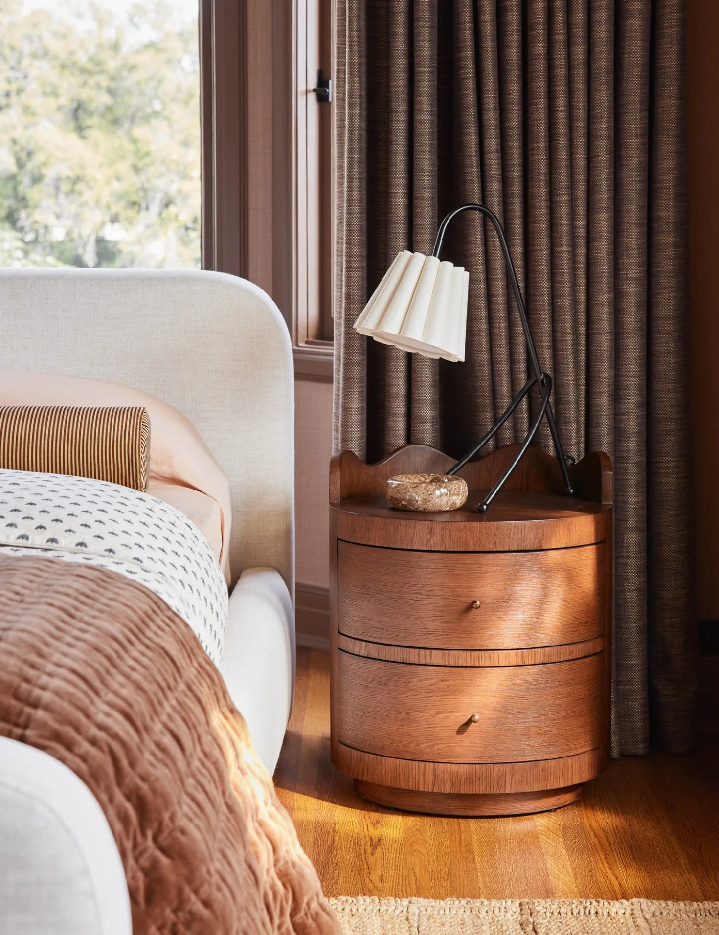 Ripple Nightstand by Sarah Sherman Samuel