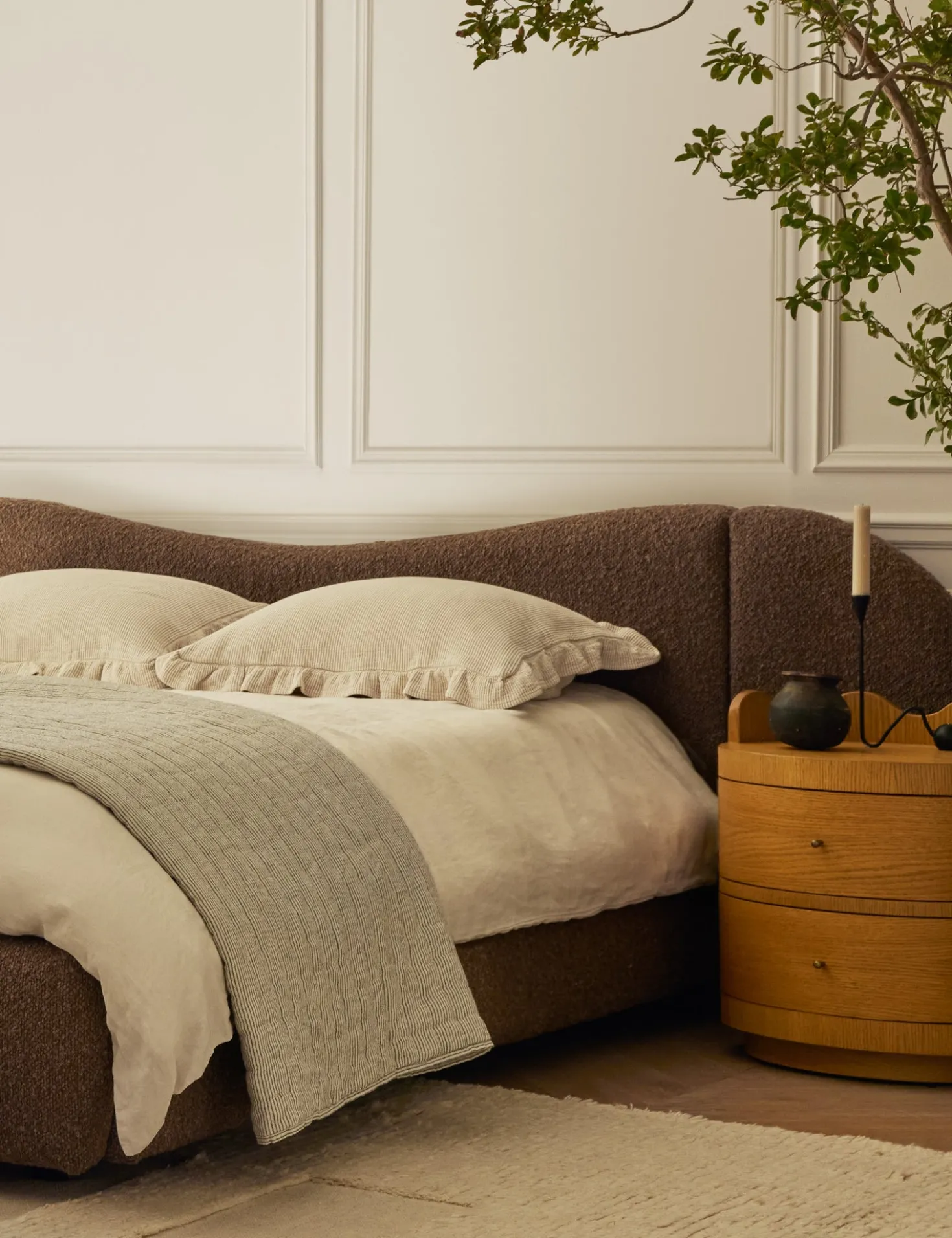 Ripple Nightstand by Sarah Sherman Samuel