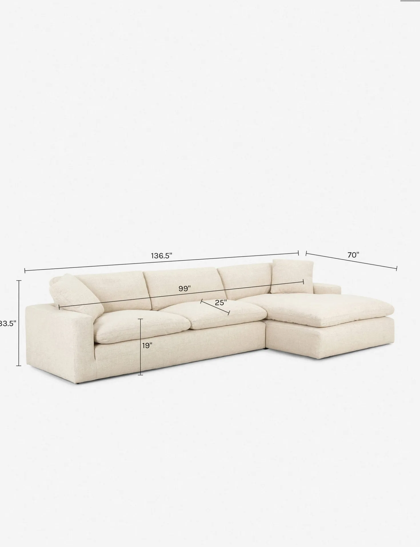 Rita Sectional Sofa
