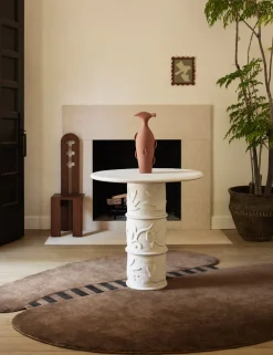 Rivas Foot Stool by Sarah Sherman Samuel