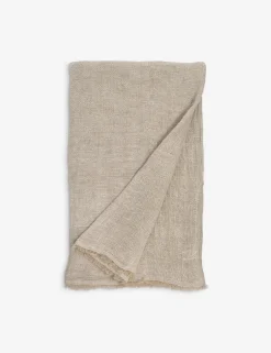 River Oversized Linen Throw by Pom Pom at Home