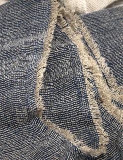 River Oversized Linen Throw by Pom Pom at Home