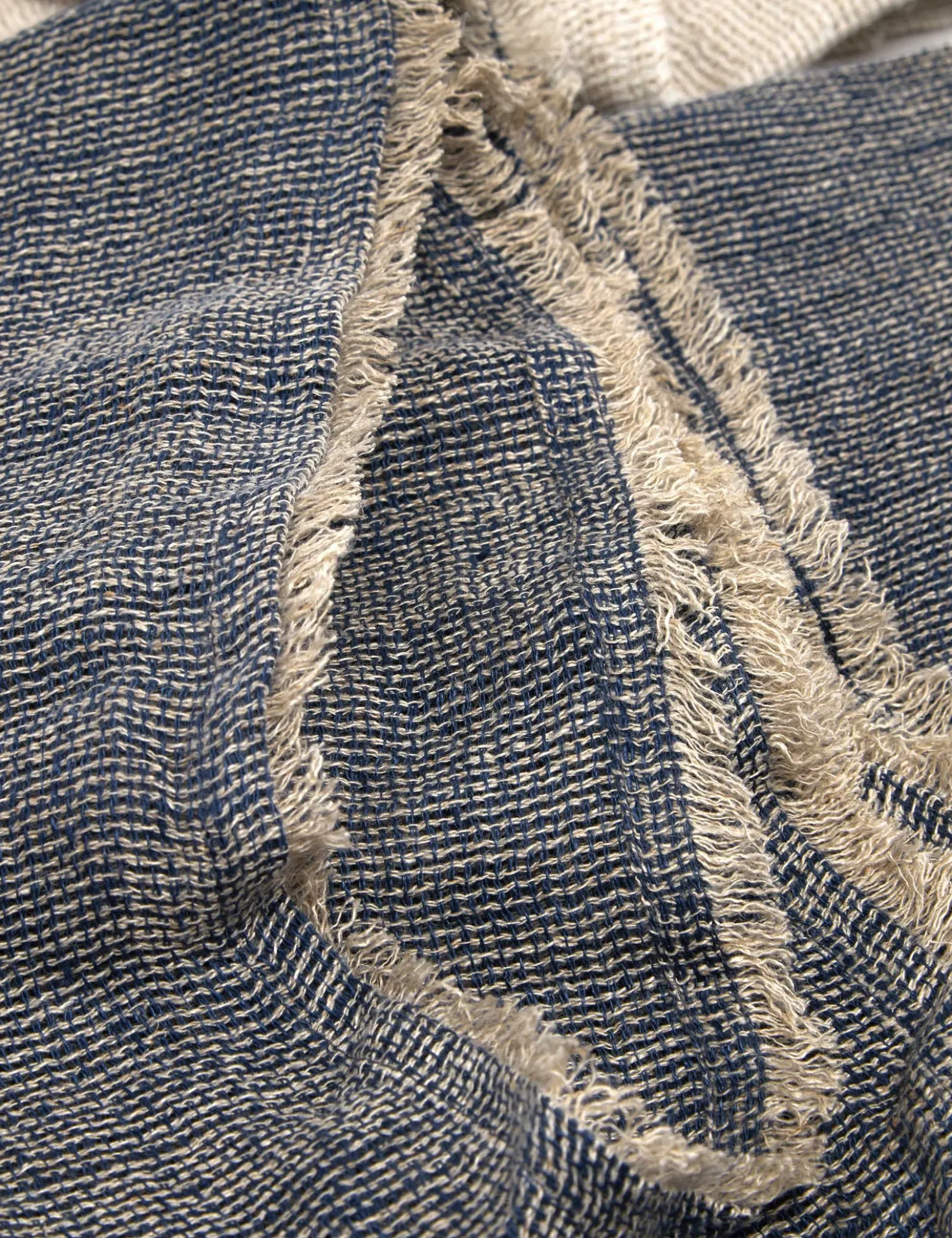 River Oversized Linen Throw by Pom Pom at Home