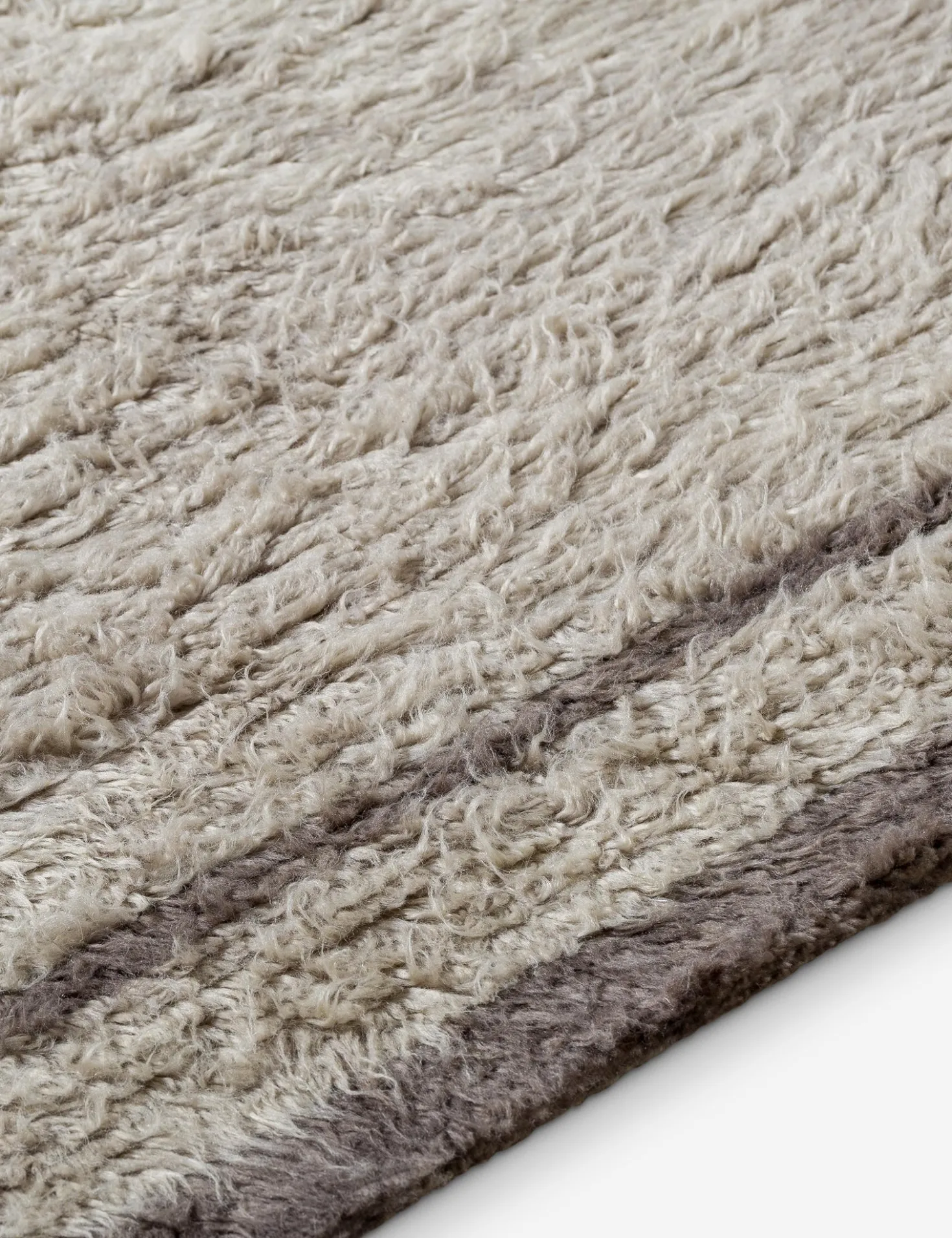 Rizal Moroccan Style Hand-Tufted Wool Rug
