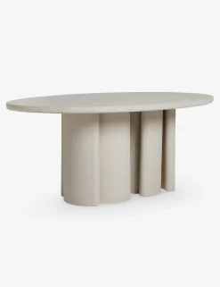 Rodrigo Indoor / Outdoor Oval Dining Table