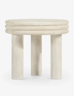 Roma Round Side Table by Button Atelier x Co.House Designs