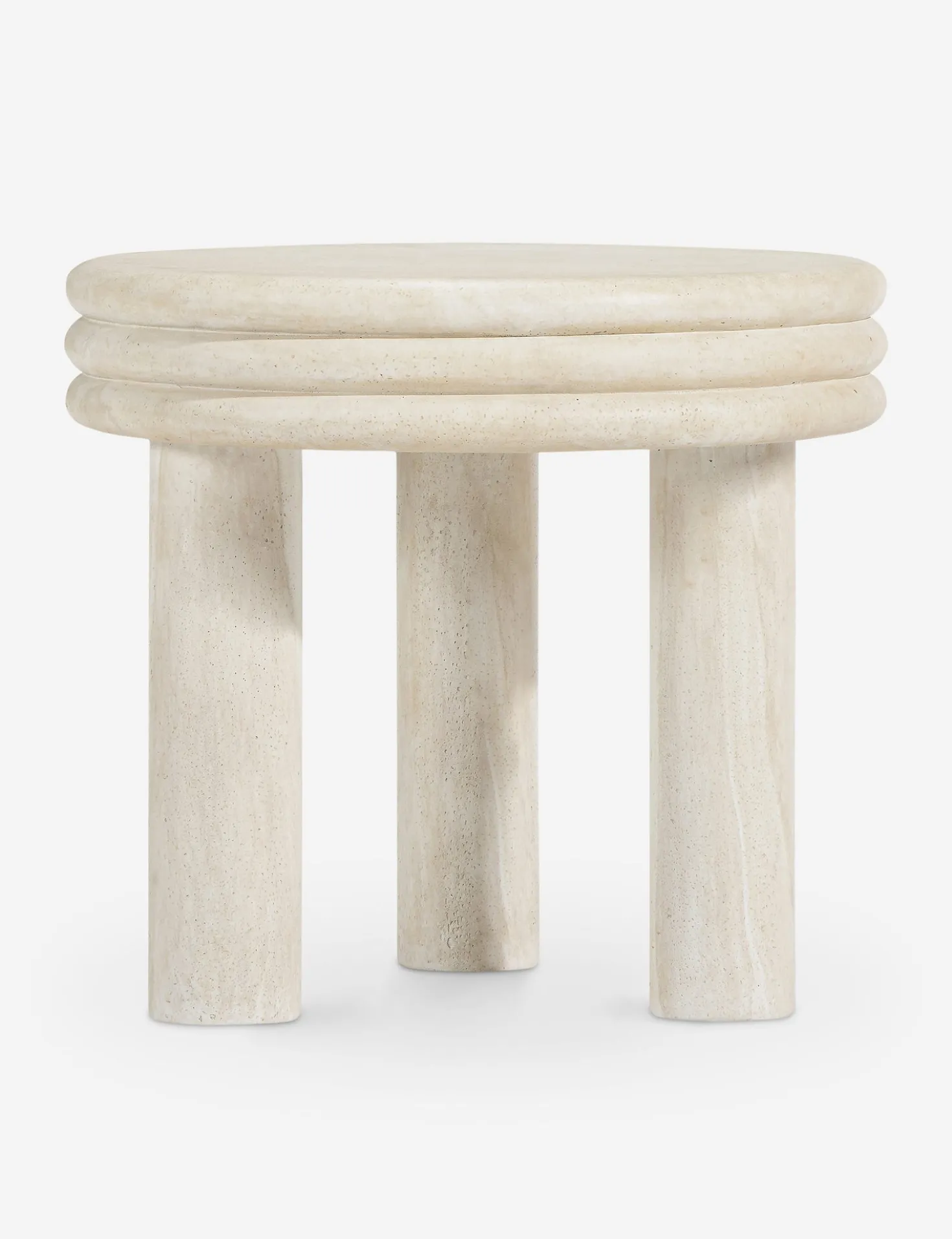 Roma Round Side Table by Button Atelier x Co.House Designs