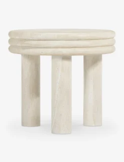 Roma Round Side Table by Button Atelier x Co.House Designs
