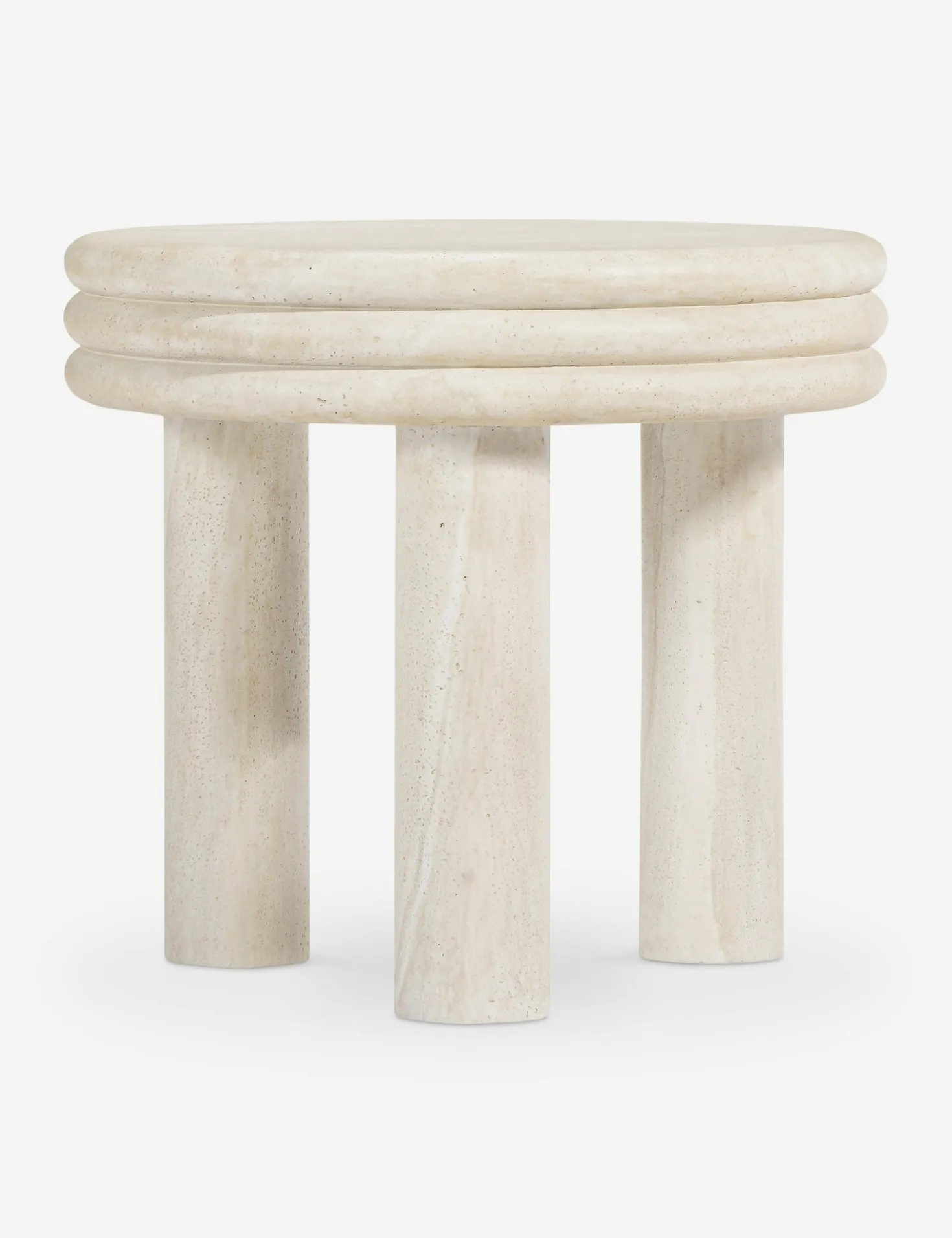 Roma Round Side Table by Button Atelier x Co.House Designs