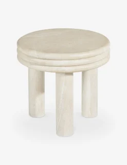 Roma Round Side Table by Button Atelier x Co.House Designs