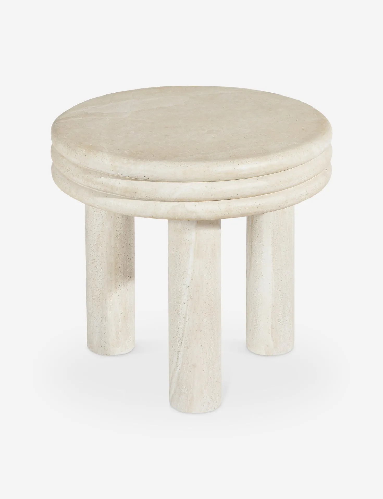 Roma Round Side Table by Button Atelier x Co.House Designs